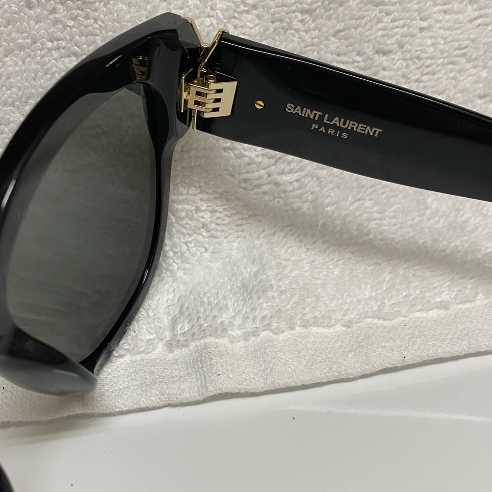 Saint Laurent 
Monogram Acetate 56MM Cat-eye Sunglasses - Picture 7 of 7